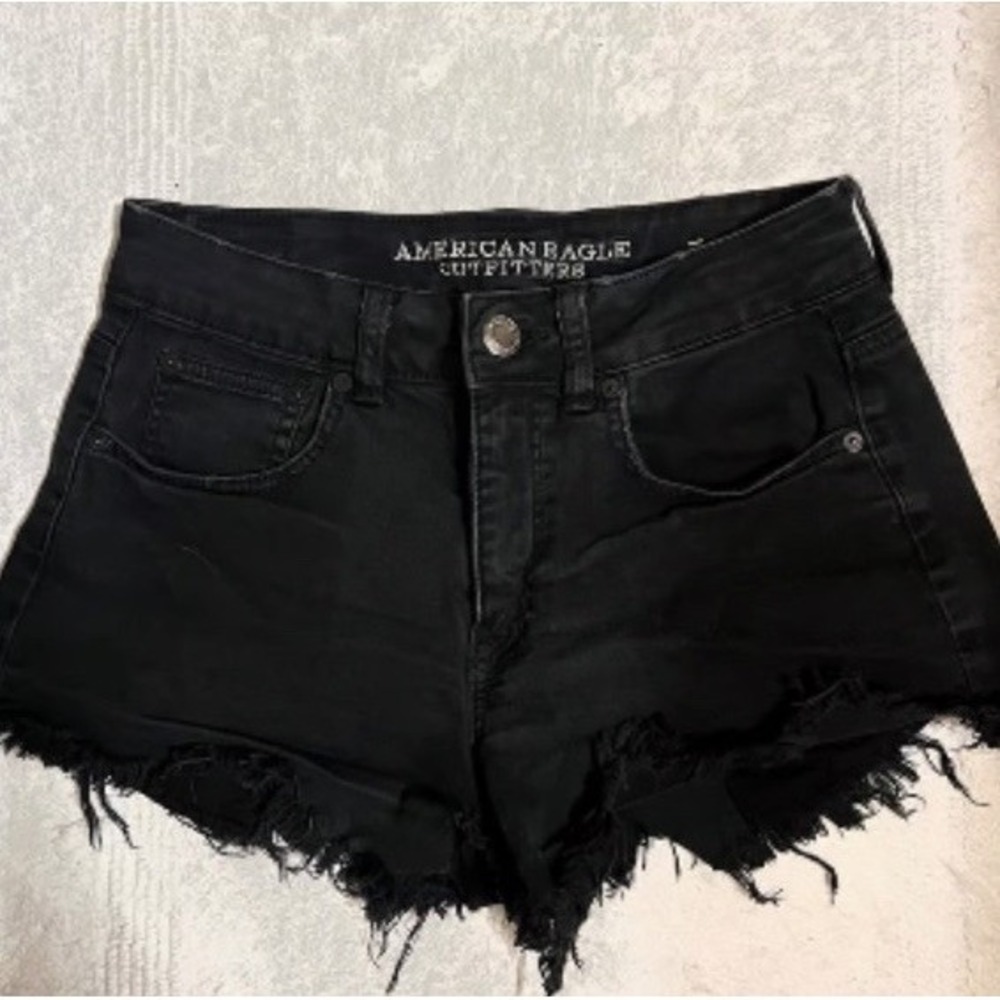 Lot of 7 Pairs of Women's Shorts, American Eagle, Hollister, Levi's